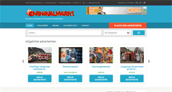 Desktop Screenshot of carnavalmarkt.nl