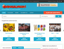 Tablet Screenshot of carnavalmarkt.nl